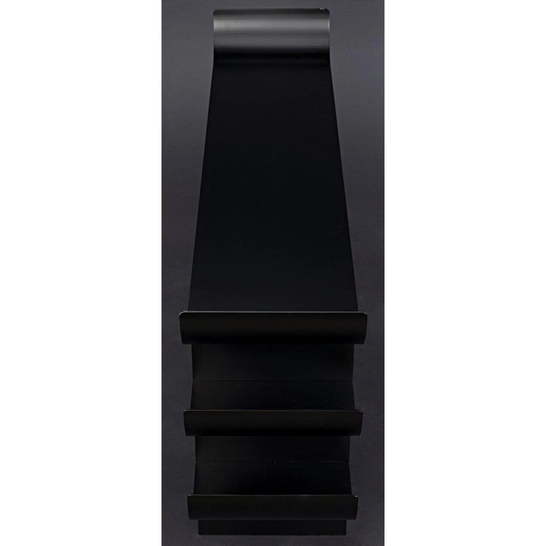 Noir Furniture Consoles Noir Kyoto Console, Black Metal