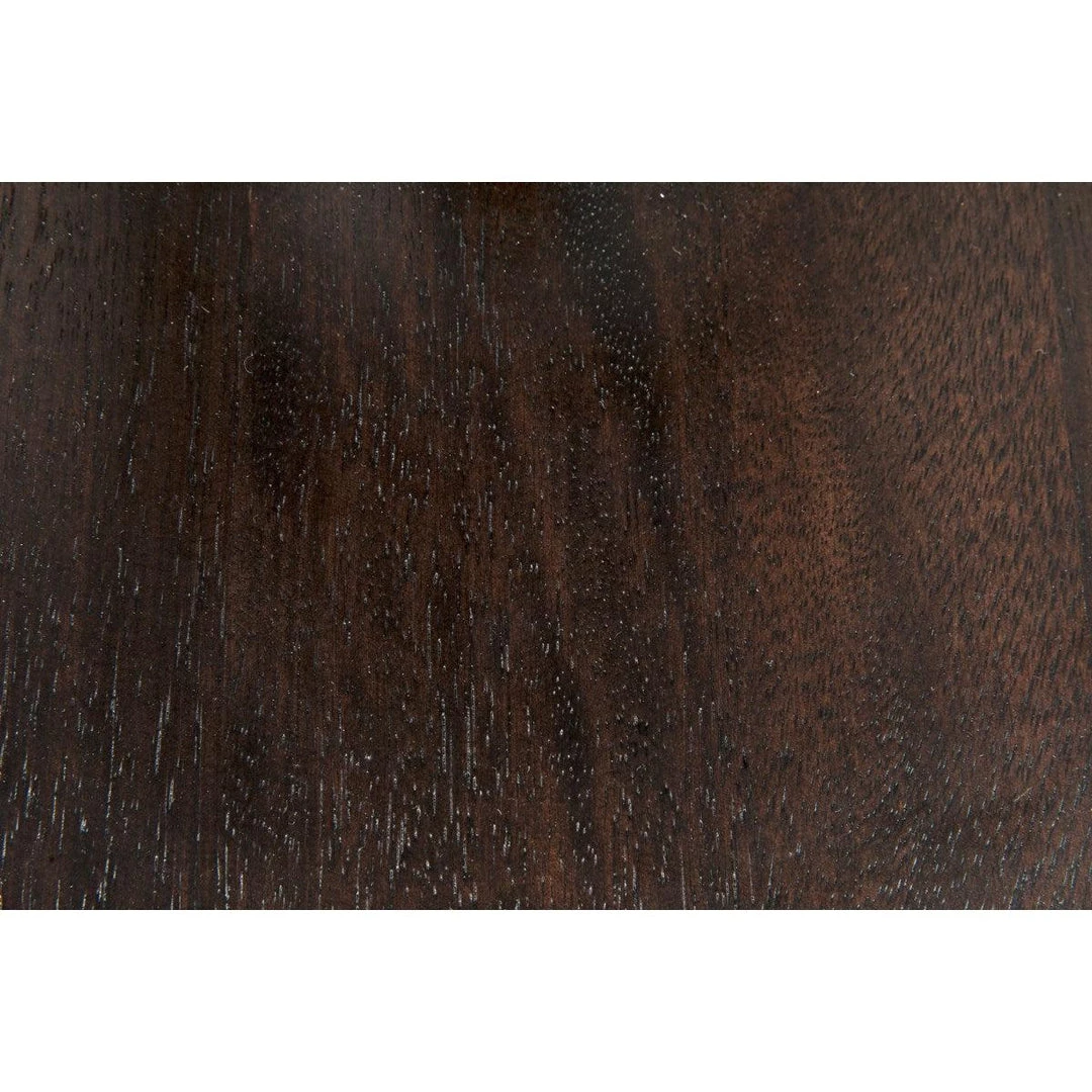 Noir Furniture Noir Lyra Console, Ebony Walnut