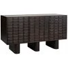 Noir Furniture Noir Vega Sideboard, Ebony Walnut