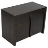Noir Furniture Buffets Noir Verne Sideboard, Ebony Walnut
