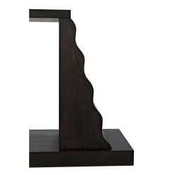 Noir Furniture Accent Tables Noir Aurora Console, Ebony Walnut