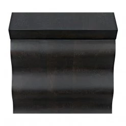 Noir Furniture Accent Tables Noir Aurora Console, Ebony Walnut