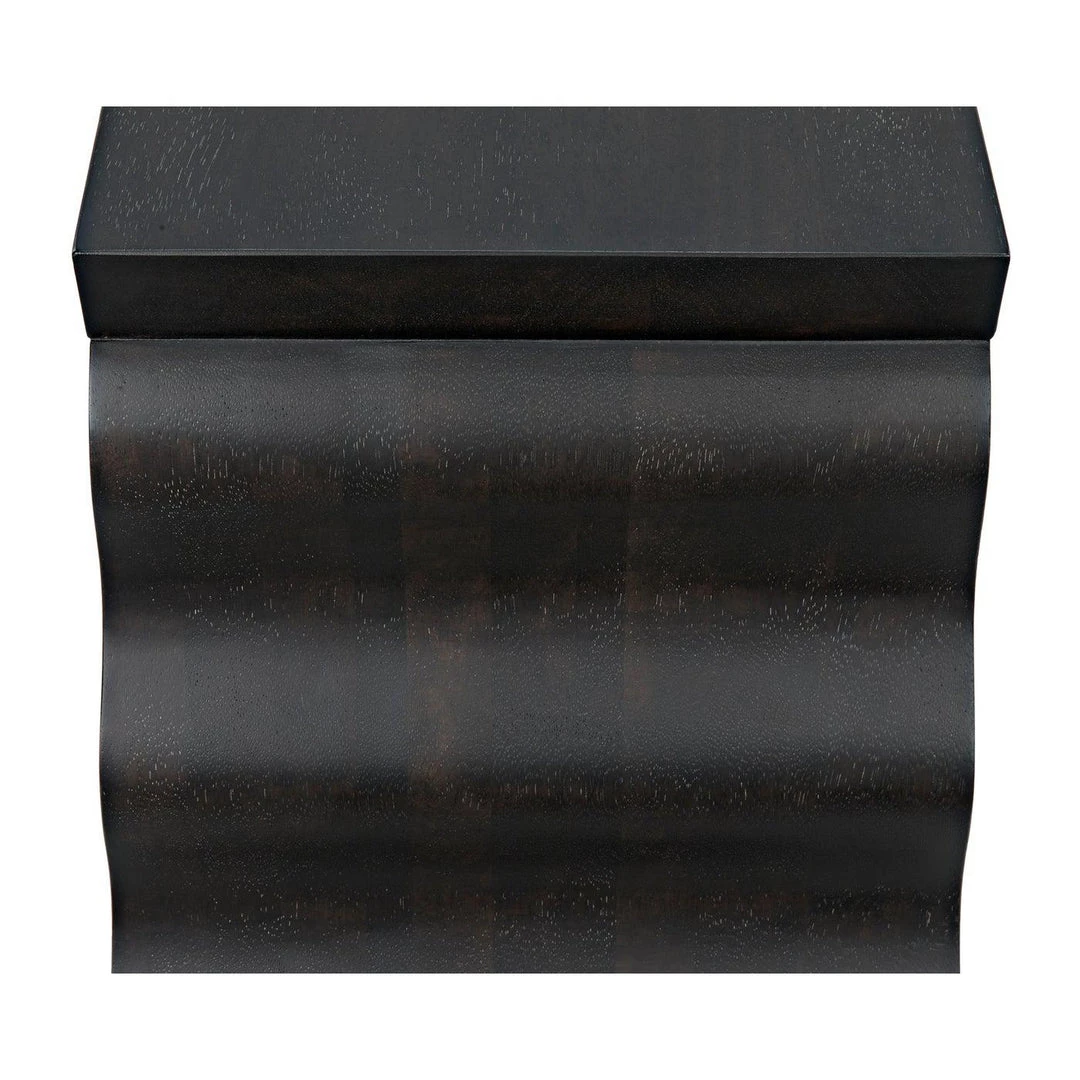 Noir Furniture Accent Tables Noir Aurora Console, Ebony Walnut