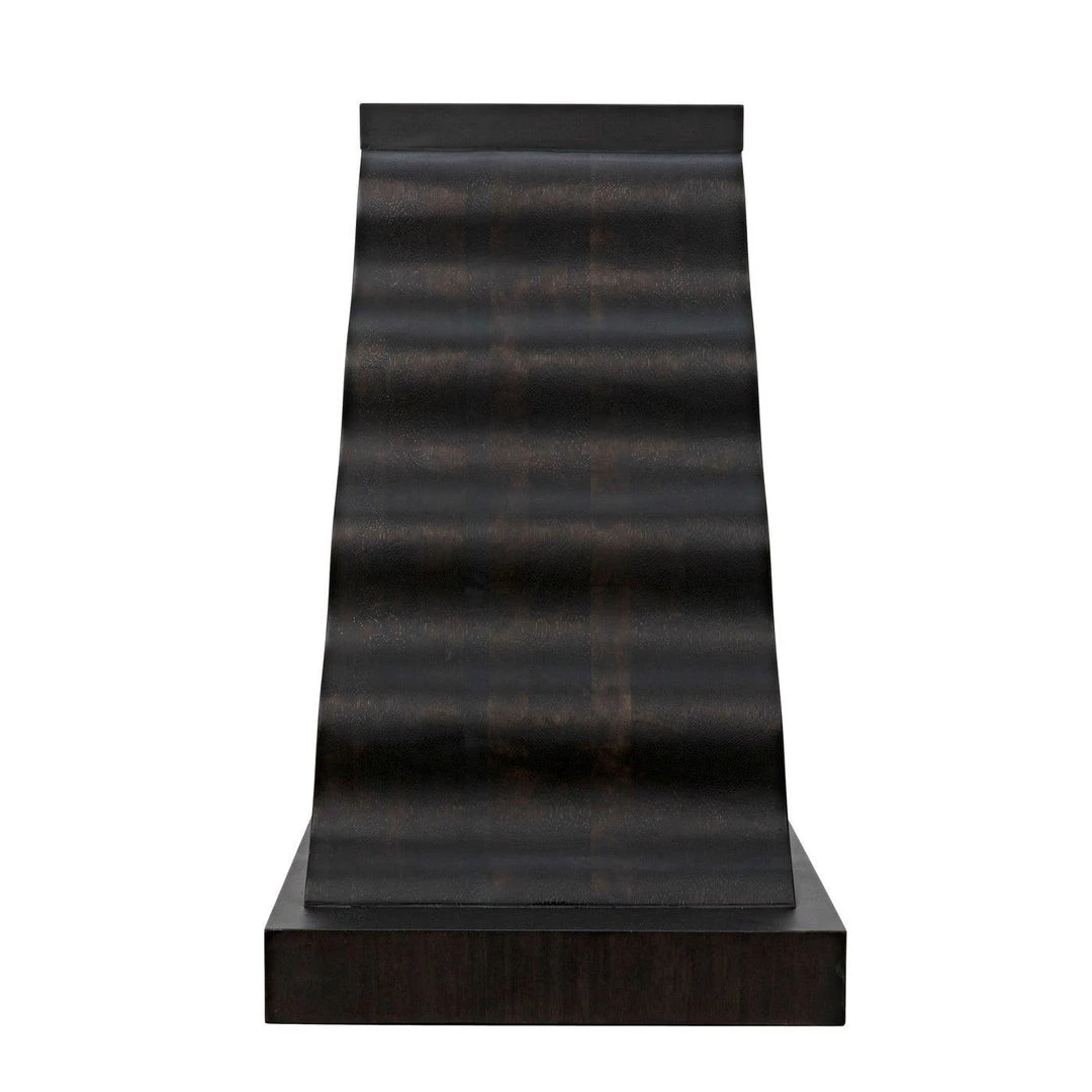 Noir Furniture Accent Tables Noir Aurora Console, Ebony Walnut