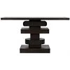 Noir Furniture Noir Solange Console, Ebony Walnut