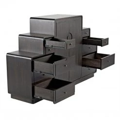 Noir Furniture Noir Nova Sideboard, Ebony Walnut