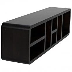 Noir Furniture Noir Faction Console, Ebony Walnut Consoles