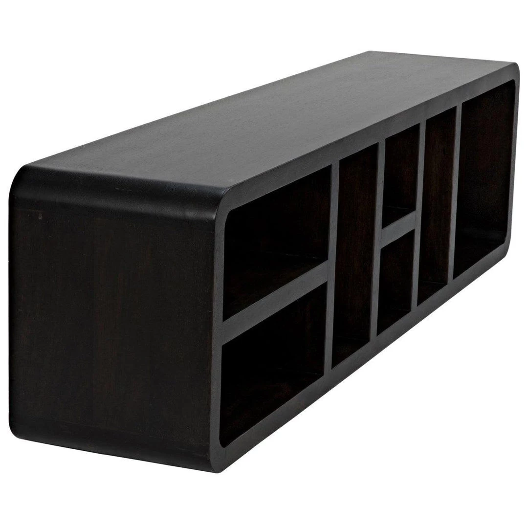 Noir Furniture Noir Faction Console, Ebony Walnut Consoles
