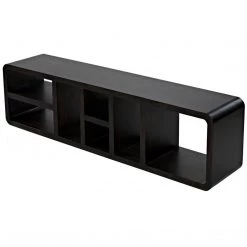 Noir Furniture Noir Faction Console, Ebony Walnut Consoles