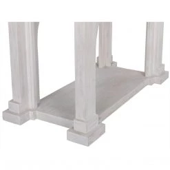 Noir Furniture Noir Parcival Console, White Wash Accent Tables
