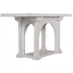 Noir Furniture Noir Parcival Console, White Wash Accent Tables