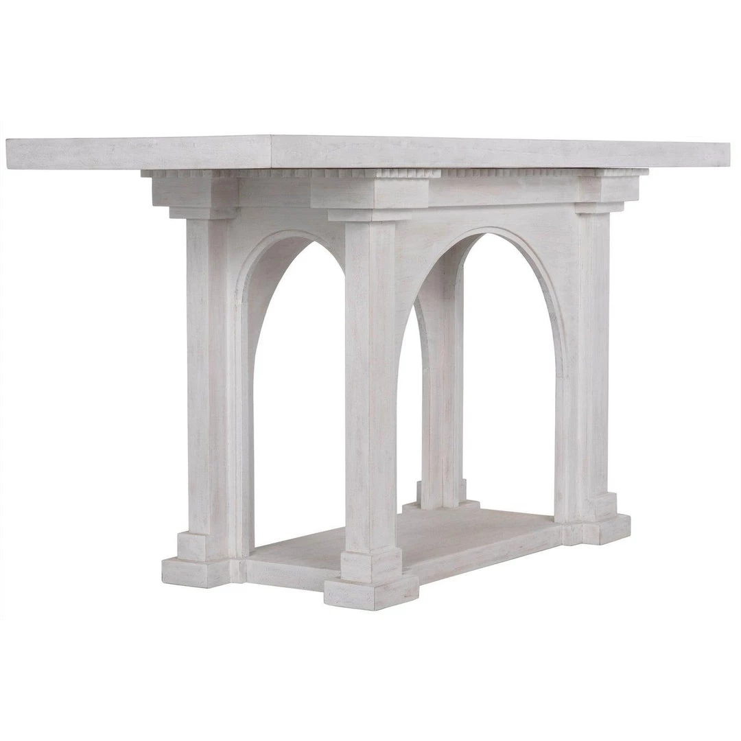 Noir Furniture Noir Parcival Console, White Wash Accent Tables