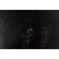 Noir Furniture Noir Tessio Console, Steel