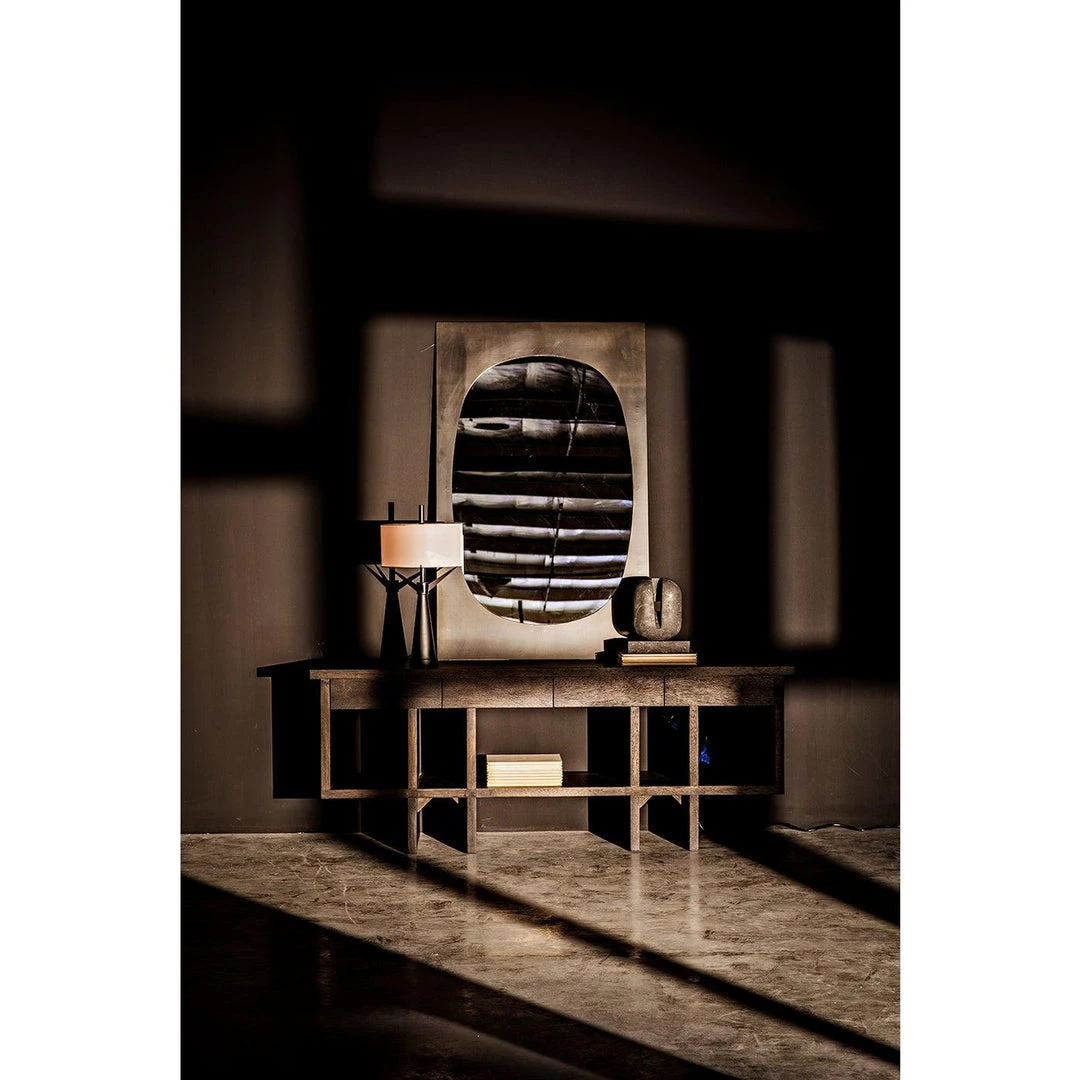 Noir Furniture Noir Kirill Console, Ebony Walnut Sofas