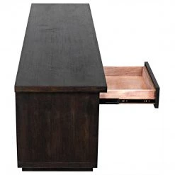 Noir Furniture Noir Kirill Console, Ebony Walnut Sofas