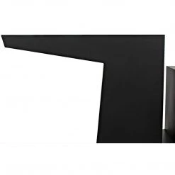 Noir Furniture Accent Tables Noir Jazz Console, Black Steel