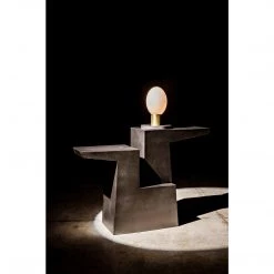 Noir Furniture Accent Tables Noir Jazz Console, Black Steel