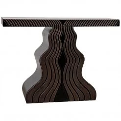 Noir Furniture Noir Ray Console, Pale Accent Tables