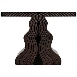 Noir Furniture Noir Ray Console, Pale Accent Tables
