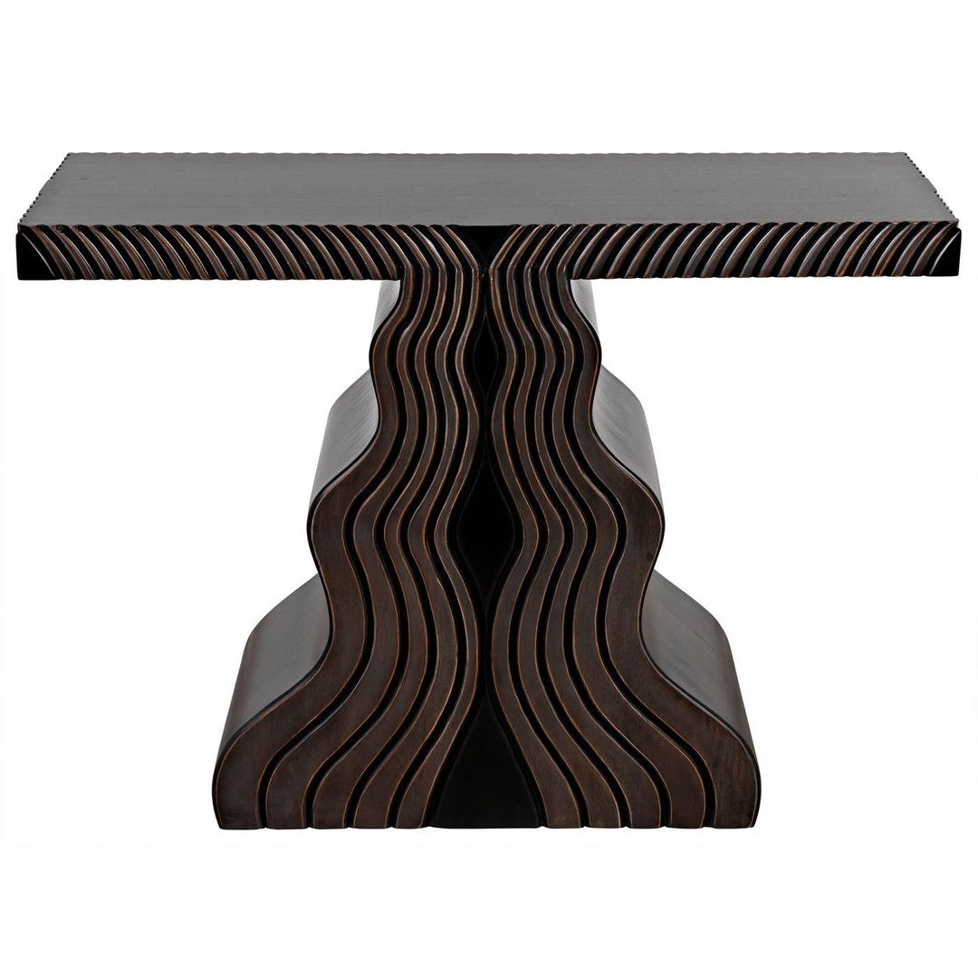 Noir Furniture Noir Ray Console, Pale Accent Tables