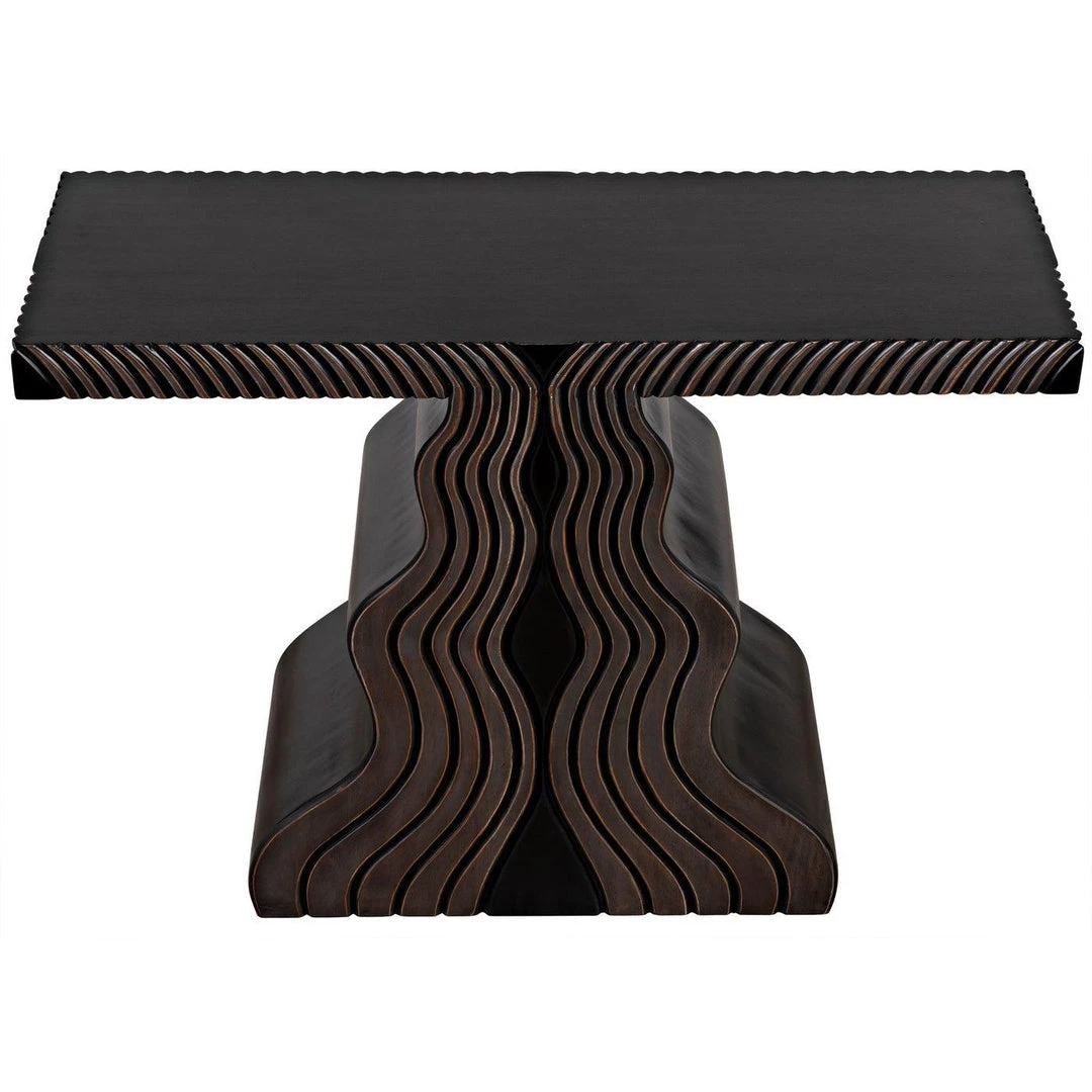 Noir Furniture Noir Ray Console, Pale Accent Tables