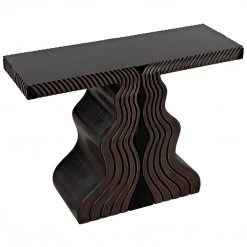 Noir Furniture Noir Ray Console, Pale Accent Tables