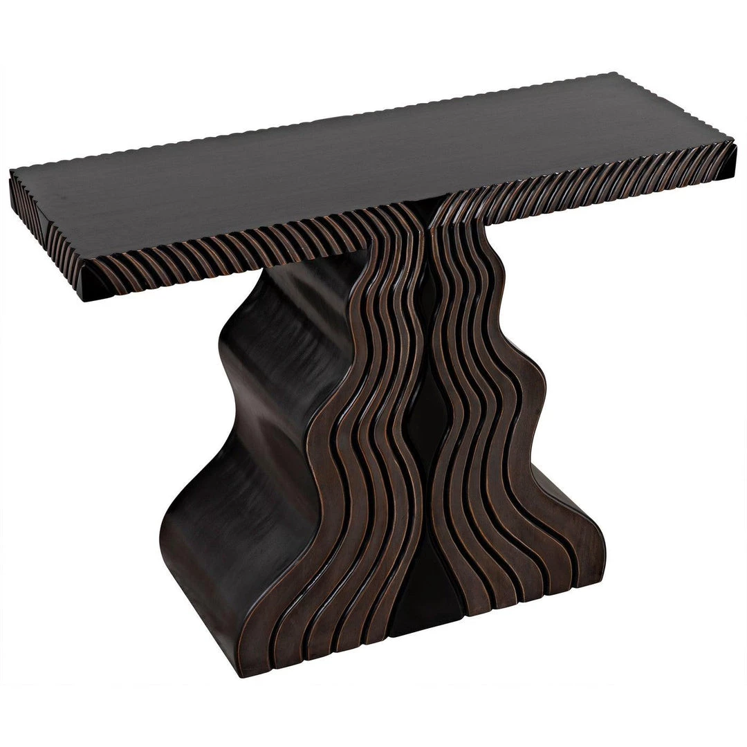 Noir Furniture Noir Ray Console, Pale Accent Tables