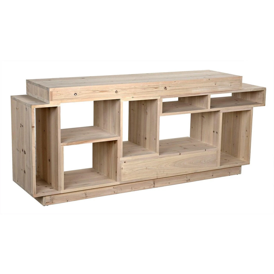 Noir Furniture Buffets Noir Harry Sideboard, Bleached Old Wood