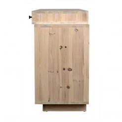 Noir Furniture Buffets Noir Harry Sideboard, Bleached Old Wood