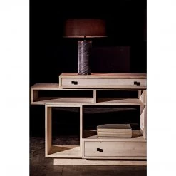 Noir Furniture Buffets Noir Harry Sideboard, Bleached Old Wood