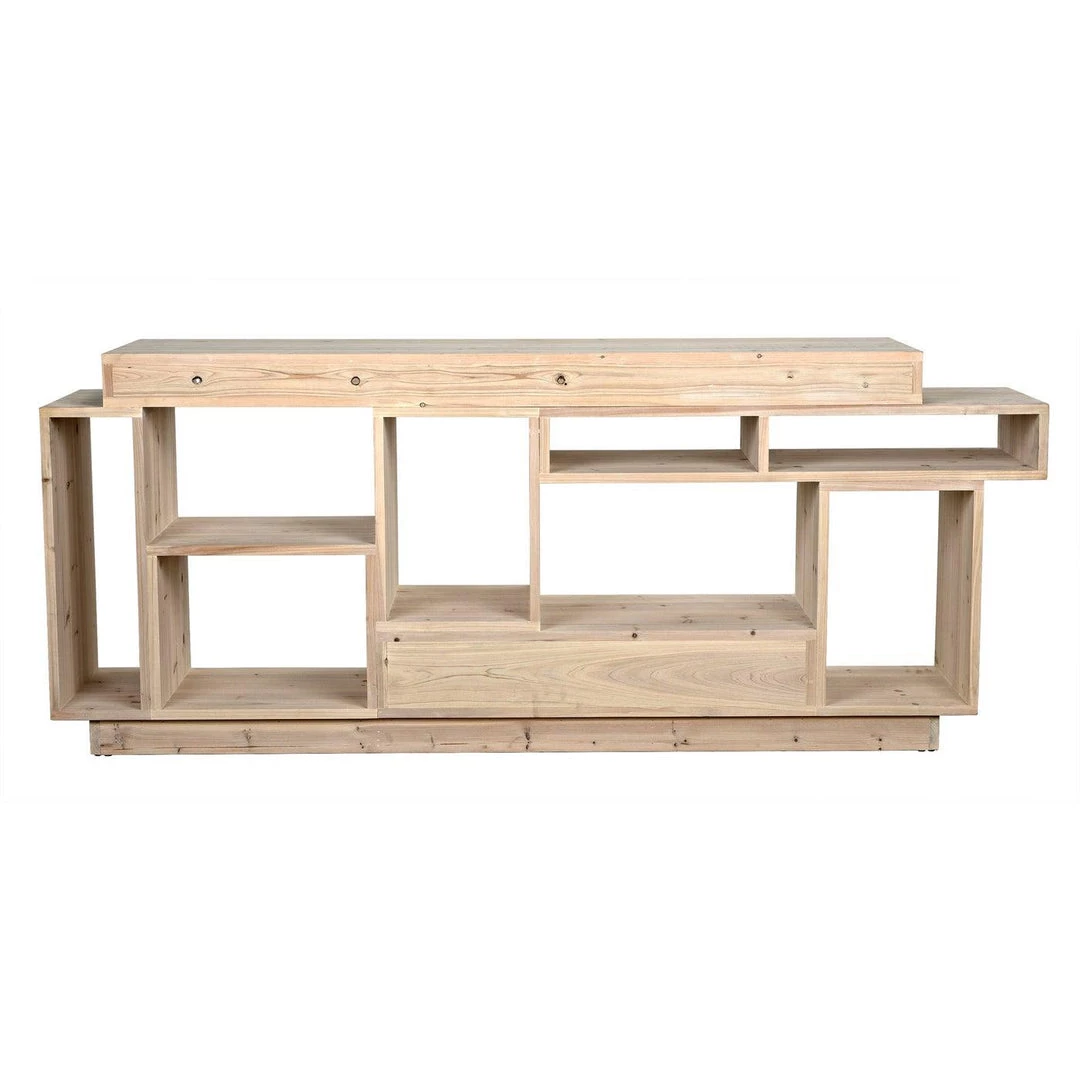 Noir Furniture Buffets Noir Harry Sideboard, Bleached Old Wood