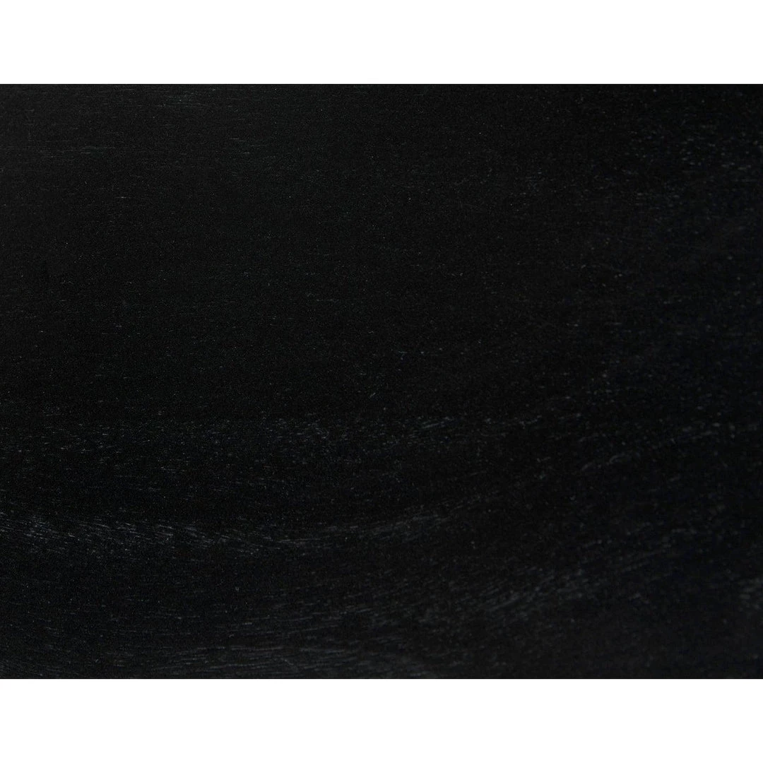 Noir Furniture Noir Portuguese Console, Hand Rubbed Black