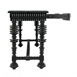 Noir Furniture Noir Portuguese Console, Hand Rubbed Black