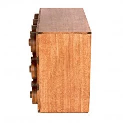 Noir Furniture Noir Lego Sideboard With 3 Drawers, Dark Walnut Buffets