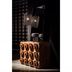 Noir Furniture Noir Lego Sideboard With 3 Drawers, Dark Walnut Buffets