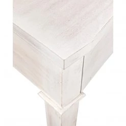 Noir Furniture Noir Curba Desk, White Wash