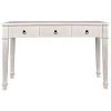 Noir Furniture Noir Curba Desk, White Wash