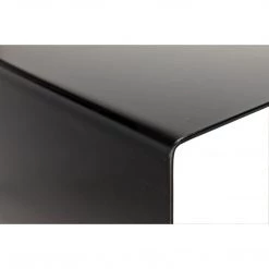 Noir Furniture Black Metal Desk