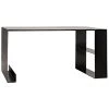 Noir Furniture Black Metal Desk