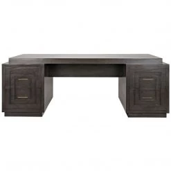 Noir Furniture Mentor Desk, Pale
