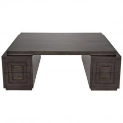 Noir Furniture Mentor Desk, Pale