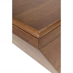 Noir Furniture Tetramo Desk, Dark Walnut