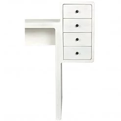Noir Furniture Noir Lance Desk, White Wash