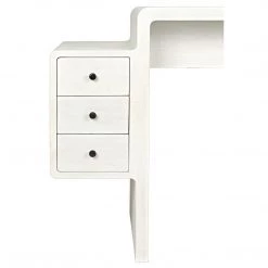 Noir Furniture Noir Lance Desk, White Wash
