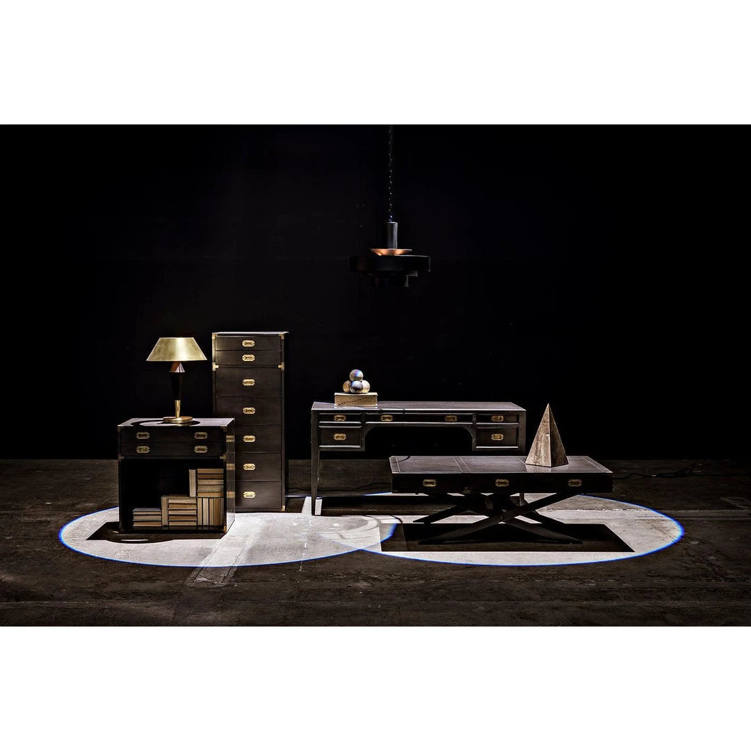 Noir Furniture Noir Africa Desk, Pale