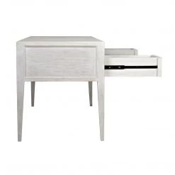 Noir Furniture Noir Africa Desk, White Wash