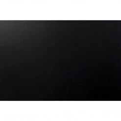 Noir Furniture Noir Scarlett Desk, Black Steel With Ebony Walnut Drawers