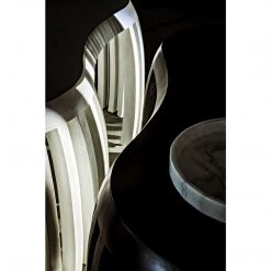 Noir Furniture Noir Irulan Desk, Hand Rubbed Black