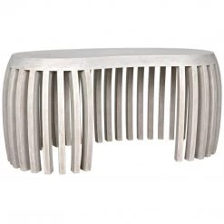 Noir Furniture Noir Irulan Desk, White Wash