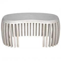 Noir Furniture Noir Irulan Desk, White Wash